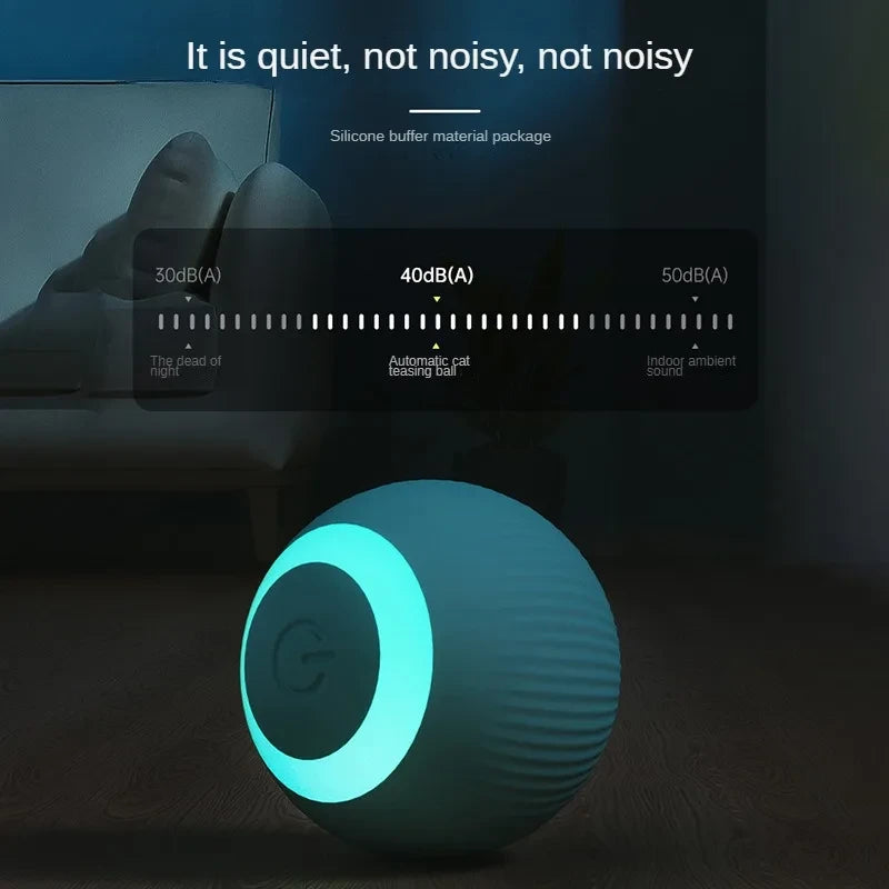 Interactive Rolling Cat Ball