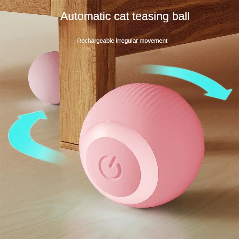Interactive Rolling Cat Ball